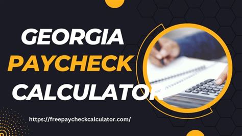 georgia paycheck calculator